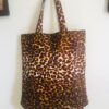 Tote bag fait avec du wax