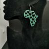 Boucles d'oreilles faits en bois Afrique