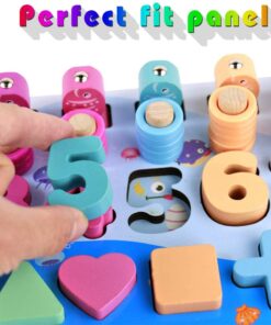 Jouet enfant bebe Montessori 1 2 3 ans-Puzzle bois Fille Garcon