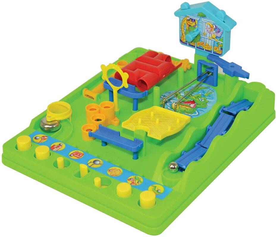 TOMY - Tricky Billie Circuit de Billes T7070, Jeu d'Action pour Enfant, Jeu  d'adresse et de Rapidité, Jeu de Billes Multicolore pour Enfant de 5 ans+ 