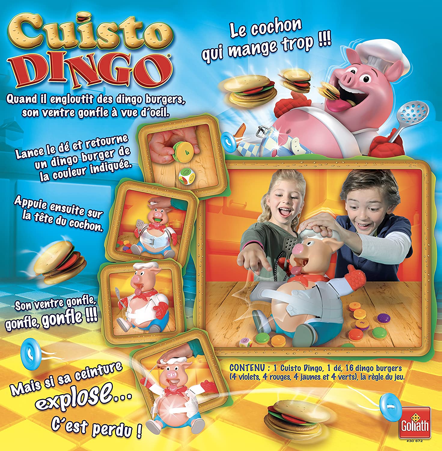 Règle du jeu Cuisto Dingo - jeu de société