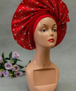 African print head wrap, African autogele print, African headwrap fabric