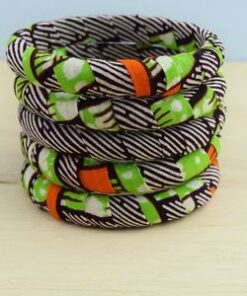 Lot bracelets africains, bracelet imprimé africain, bracelet en tissu