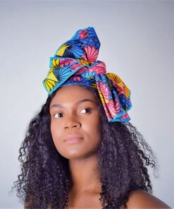 Cotton african headwrap, africanprint turban, headwrap in african wax