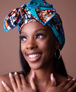 African style headwraps, african head wraps, Turban in wax